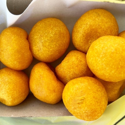 sweet potato balls from pasar malam